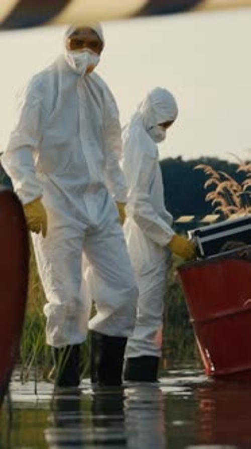 Comprehensive Environmental Cleanup Operation Utilizing Essential Safety Gear and Equipment