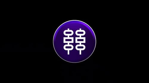 Modern 3D Rotating Kebab Skewer Food Icon Animation