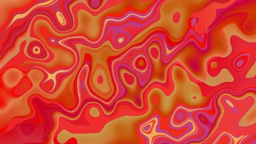 abstract wavy mixing color geometric motion digital liquid animated background