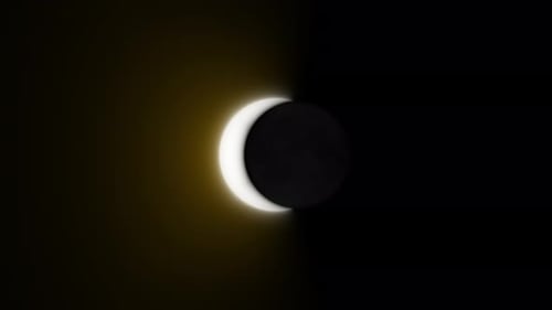 Total Solar Eclipse The Moon Covers The Sun 4k 60 Fps