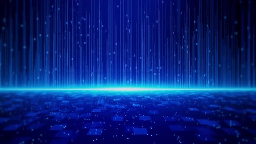 Virtual Artificial Intelligence Cyber Technology Background Concept Social Media Tech