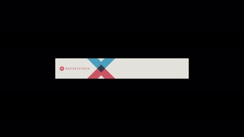 Geneva Collection: Swipe right split open of a gray canvas with two conjoined arrows with wide logo