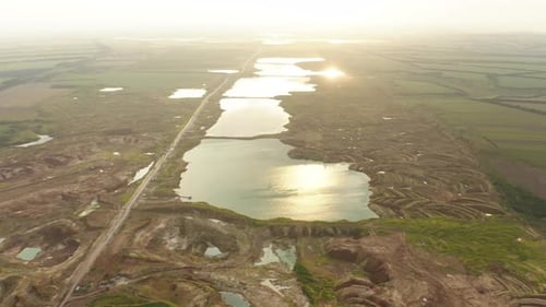 carrière de sable, pour diviser le matériau dragué en différentes fractions lors de l'extraction du sable,