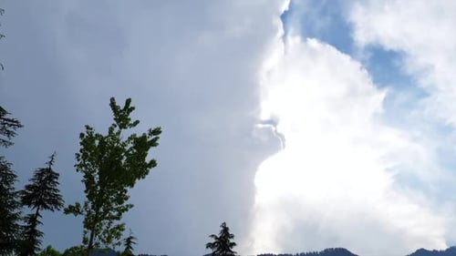 beautiful universally cloudscape background, time lapse - sky with clouds stock videos