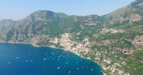 Aerial View of Amalfi Coast