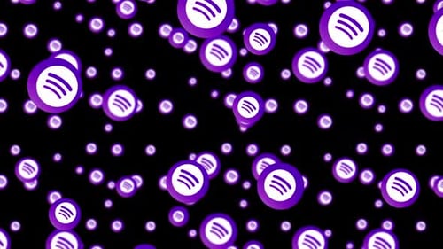 Spotify Moving Background On Circle