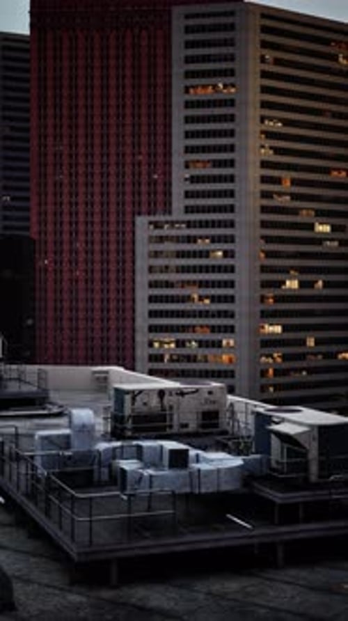 Modern Building With Many Windows