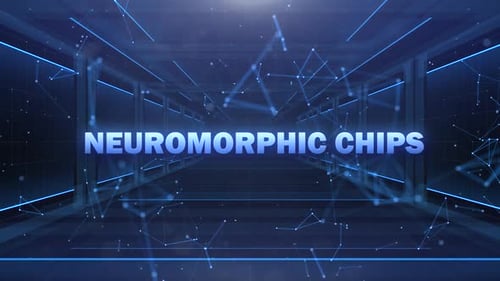 Futuristic Digital Title Reveal with Abstract Network Lines