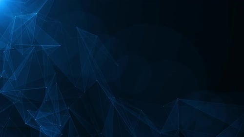 Abstract Digital Plexus Network Background Motion