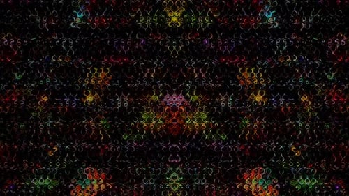 Dynamic Abstract Colorful Swirls Loop Background