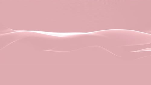 Fluid Abstract Wave Particle Background Animation Loop