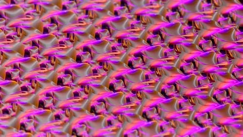 Abstract Flowing Grid with Vibrant Neon Colors Background