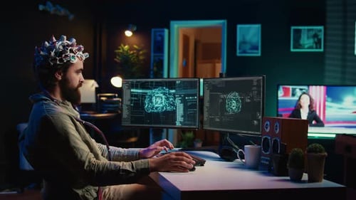 Programmer Using EEG Headset to Upload His Mind Into PC Attaining Immortality