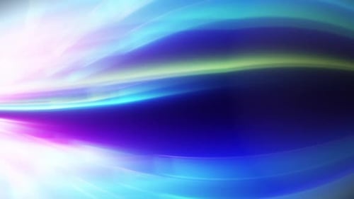 Fluid Abstract Glowing Light Streaks Motion Background