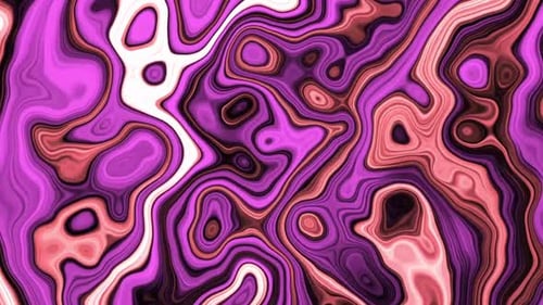 Abstract Fluid Organic Waves Background Animation