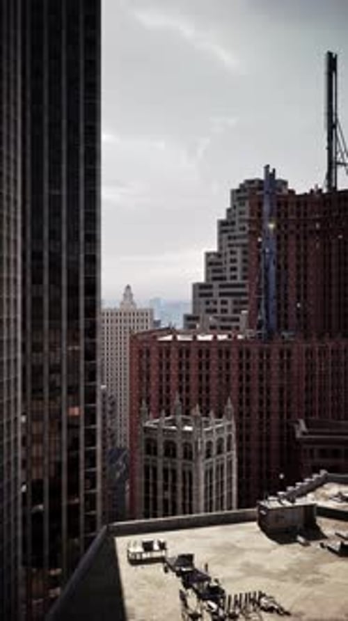 City View From High Rise