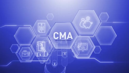 Cma Hand touching,Digital transformation,Science and artificial intelligence,innovation