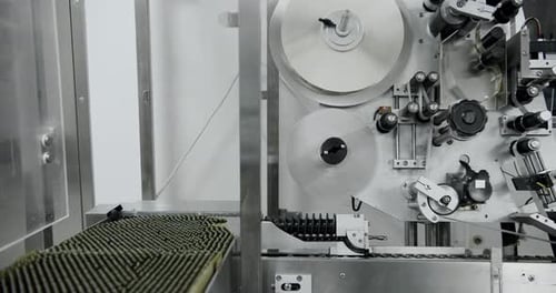 Pharmaceutical Factory Production Equipment at Pharmacy Medical Industry