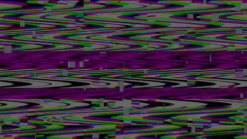animation de fond statique numérique 4k glitch