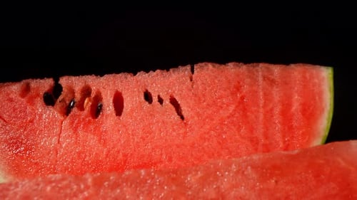 Watermelon in macro video