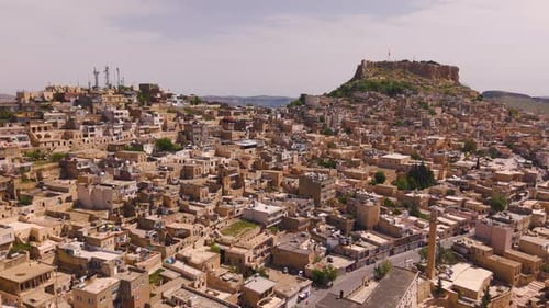 Aerial View of the Ancient City of Mardin