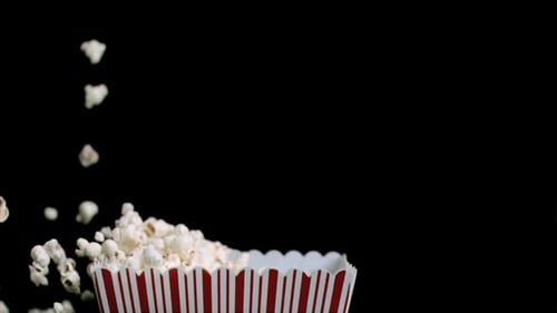 Popcorn in Slow Motion The Perfect Movie Snack