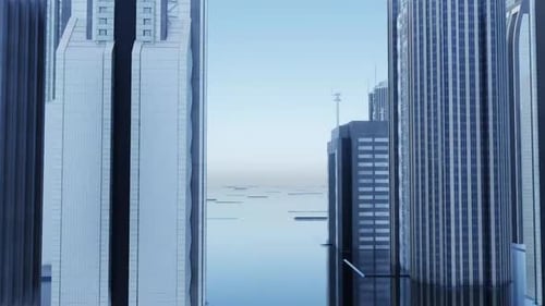 Sitio de construcción, proyecto BIM, renderizado 3D, ilustración 3D