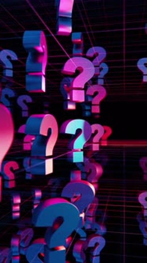 Question Mark 05 4K