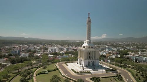 Denkmal von Santiago de los Caballeros Dominikanische Republik