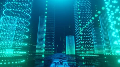 Digital city. Modern urban technologies.