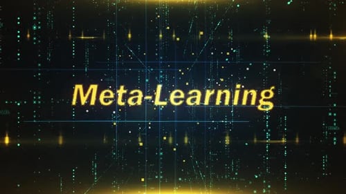 Futuristic Digital Grid Text Reveal Animation with Data