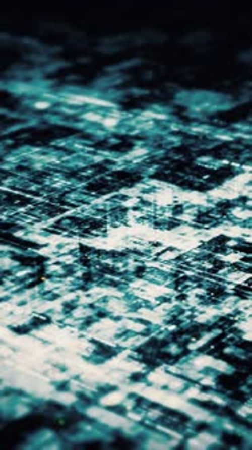 Futuristic Data Matrix Simulation Background 38