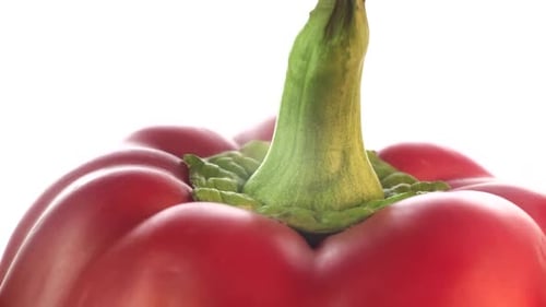 Close-up of a Red Bell Pepper