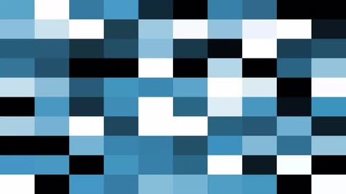 Abstract Pixelated Squares Dynamic Background Loop