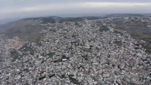 Umm al-Fahm aerial view, 2023