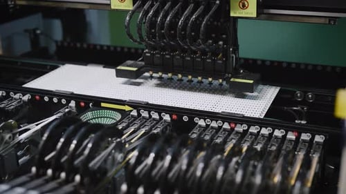 Automatic Machine for the Production of LED ICE Panels Highprecision Tech Process for Placing LEDs