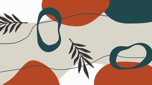 Trendy Abstract Green Background