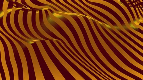 Abstract Wavy Striped Motion Background Loop