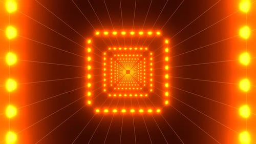 3D-Lichttunnel-Loop-Animation