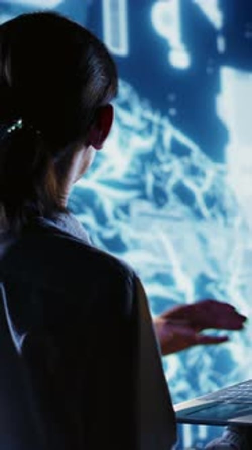 Vertical Video IT Admin Writing AI Script