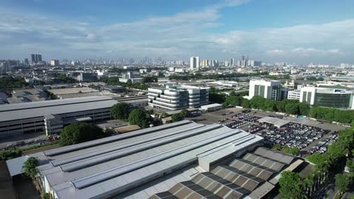 Jakarta business district Astra building