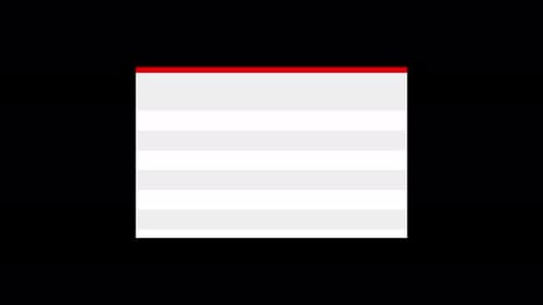 Creator Collection: Light colored triple lined lower third animation