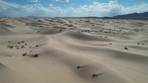 journée ensoleillée sur les dunes du désert