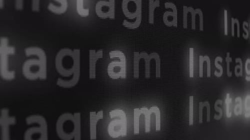 Instagram Grid Screen Motion Background