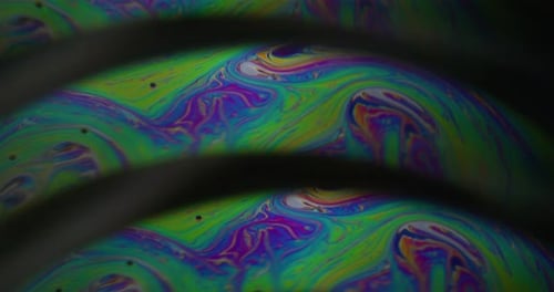 Abstract Swirling Liquid Colors Background