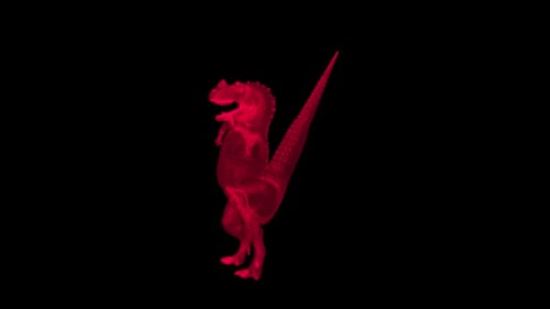 Red Dinosaur Dance