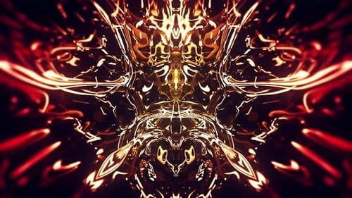 Dynamic Golden Reflections VJ Loop