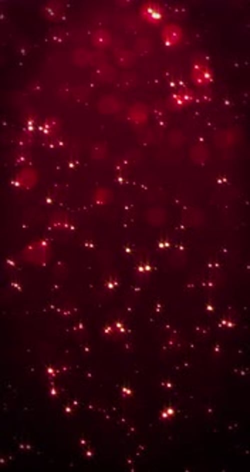 Shining Red Particles