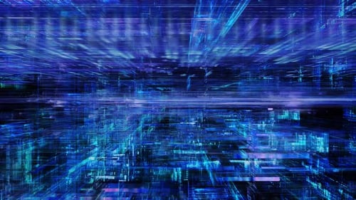 Plano de fundo da cidade de dados digitais