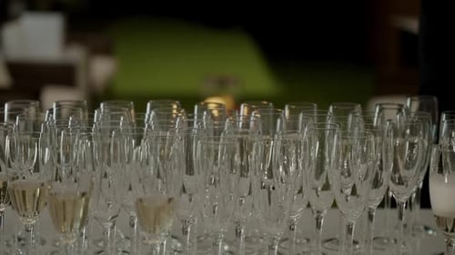 Champagne Being Poured